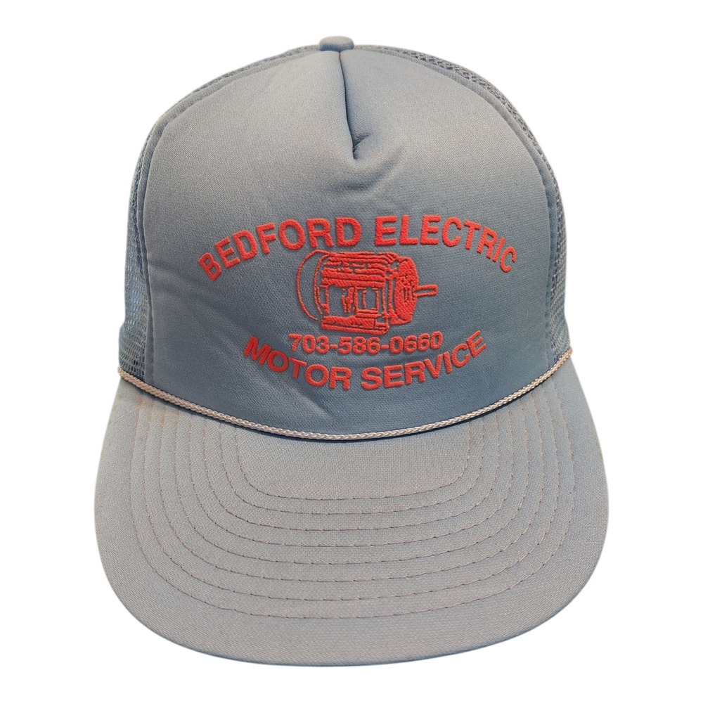 Vintage Bedford Electric SnapBack Trucker Hat